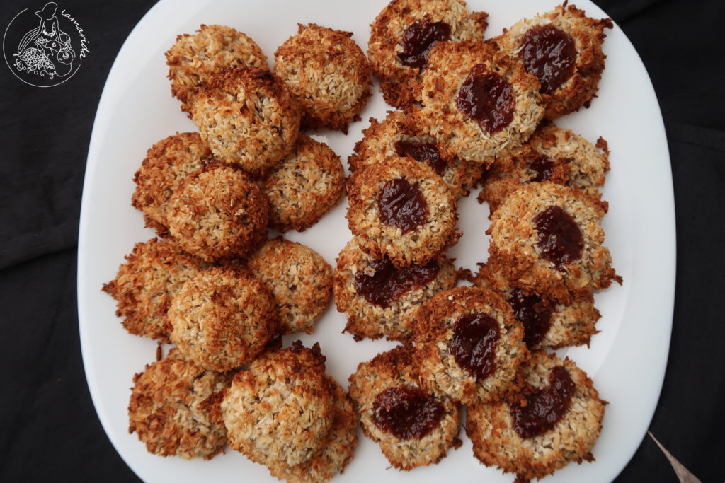 Owsiane ciastka kokosowe (bezglutenowe) przepis Lamarida.pl