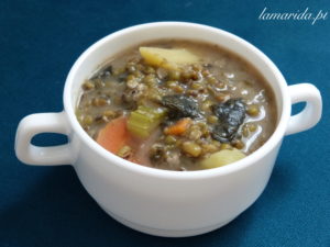 zupa z fasoli mung