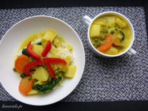 curry z ziemniakow