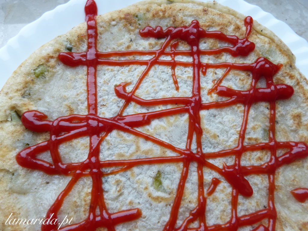 bezjajeczny omlet