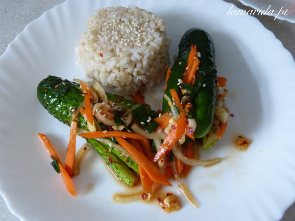 ogórkowe kimchi