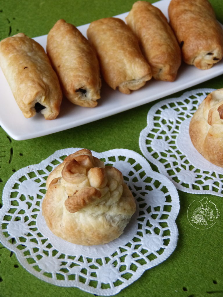 Francuskie paszteciki z pieczarkami 