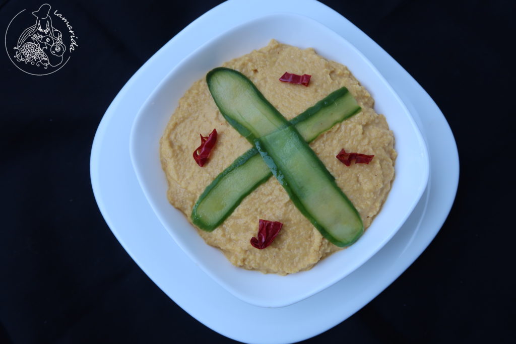 humus z dynią