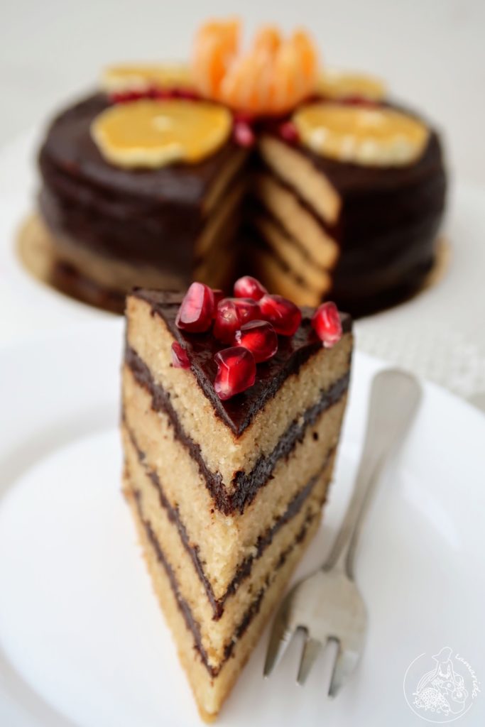Tort z czekoladowym kremem