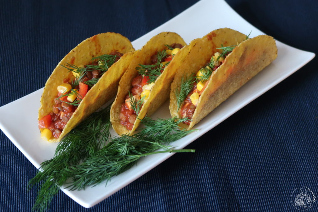 taco zielona soczewica