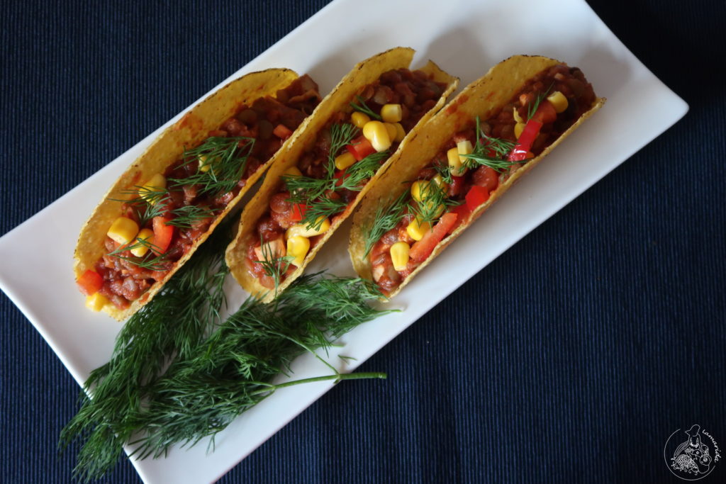 taco zielona soczewica